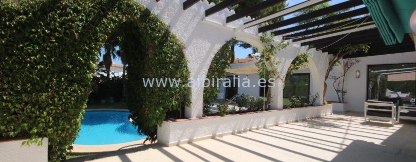 moderne villa for ferie utleie med privat basseng i Albir