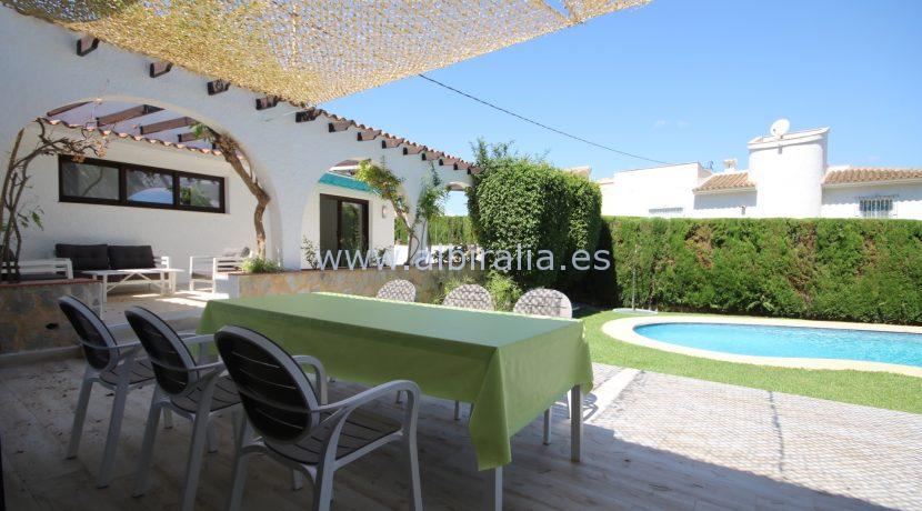modern villa with private pool for holidays rent in Albir