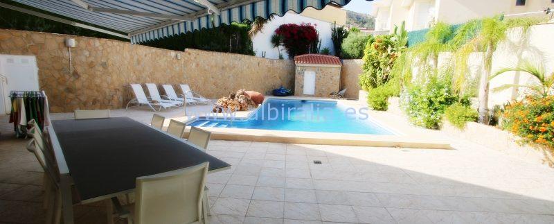big private swimming pool bbq area albir costa blanca