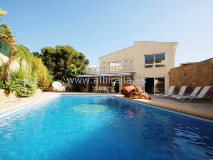 big private swimming pool bbq area albir costa blanca