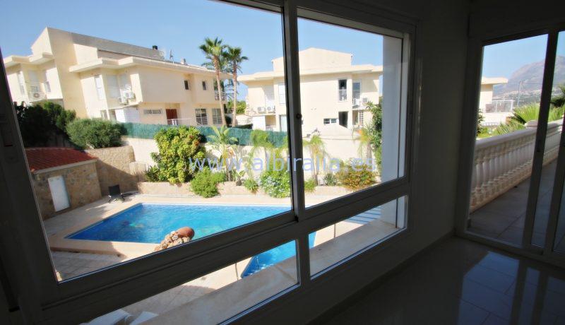 villa chalet alquiler larga temporada albir altea