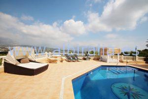 modern villa holidays let albir altea