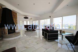 chalet lujo alquiler albir verano piscina privada vista mar