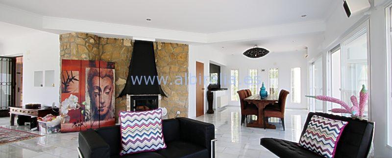 chalet lujo alquiler albir verano piscina privada vista mar