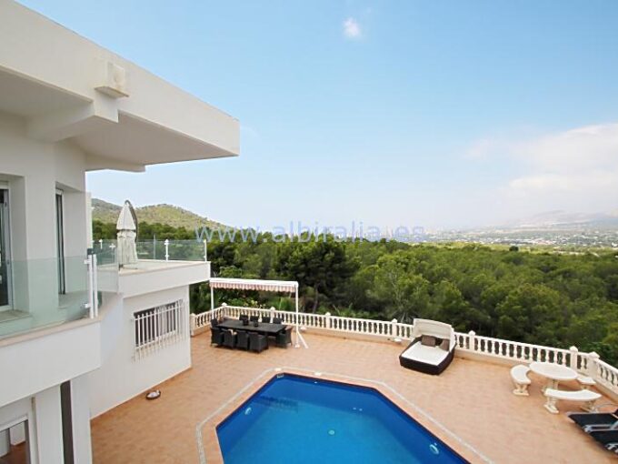 villa long term rent albir costa blanca