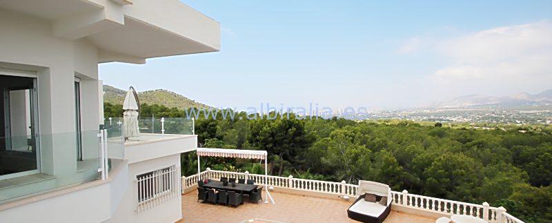 villa long term rent albir costa blanca