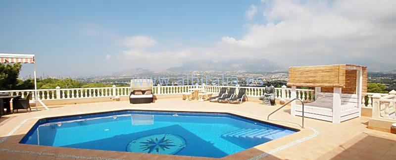 villa long term rent albir costa blanca