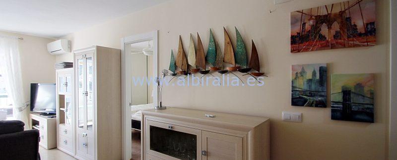 modern apartment south facing rent albir center