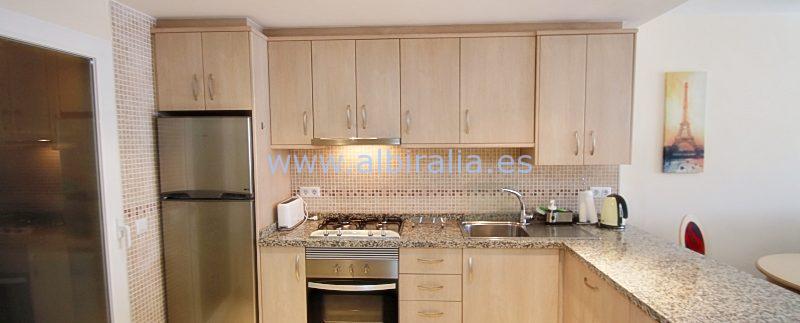 modern apartment south facing rent albir center