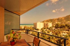 Havutsikt terrasse Albir strand Altea utleieleilighet