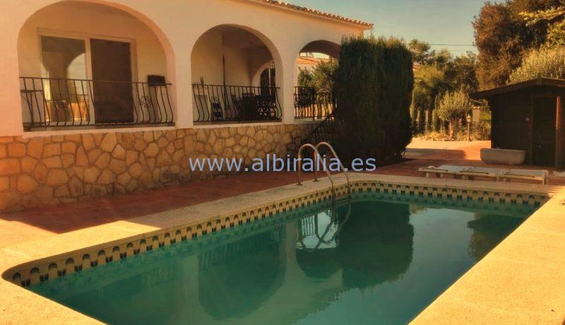 Modern villa rent long term albir altea swimming pool