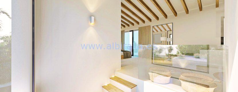 Long term rent villa Albir acces to the master bedroom