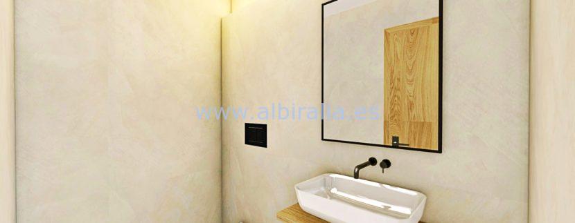 Long term rent villa Albir bathroom 1