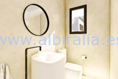 Long term rent villa Albir bathroom 2