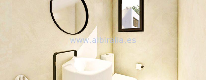Long term rent villa Albir bathroom 2