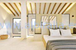 Long term rent villa Albir bedroom with bath in suit