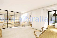 Long term rent villa Albir eating area