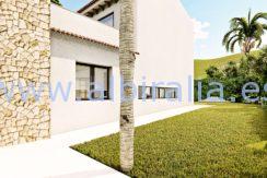 Long term rent villa Albir green private area