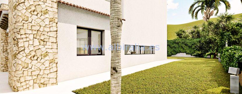 Long term rent villa Albir green private area