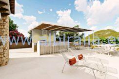 Long term rent villa Albir relax area