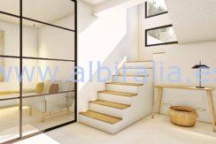 Long term rent villa Albir stairs