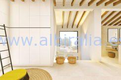 Long term rent villa Albir warderobe main bedroom