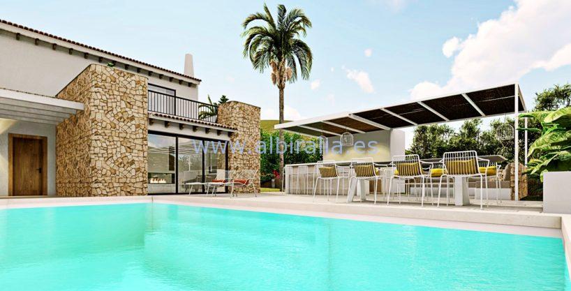 Modern villa long term rent Albir Costa Blanca