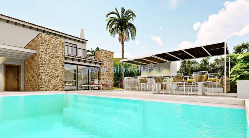 Modern villa long term rent Albir Costa Blanca