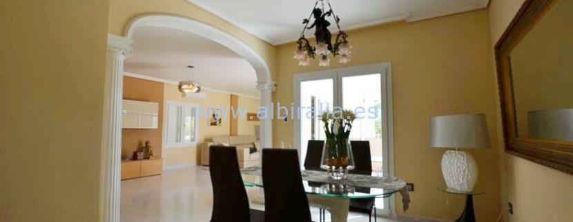 Modern house for rent in Costa Blanca north private pool