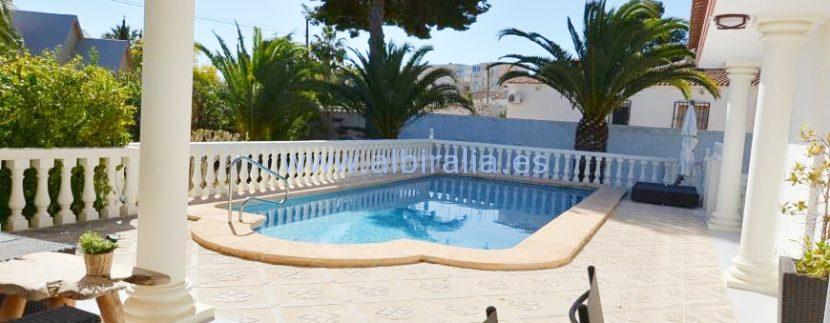 Stor svømme-basseng villa til leie i Albir langtidsleie