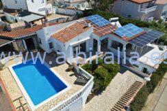 Villa with solar system panels for sale close to Barcelona