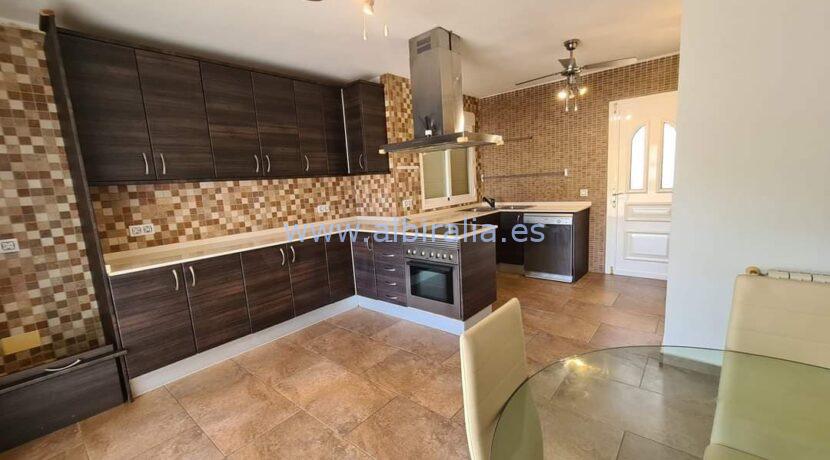 Independent kitchen with washing room