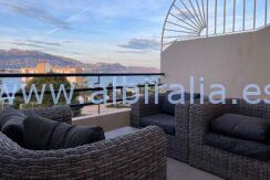 Apartment with sea view for sale in Albir