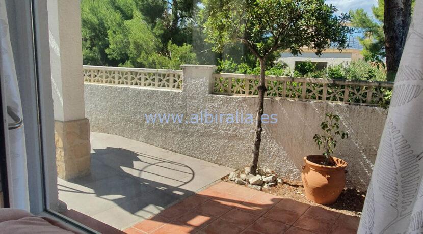 garden with fruit trees and private pool for sale in albir altea