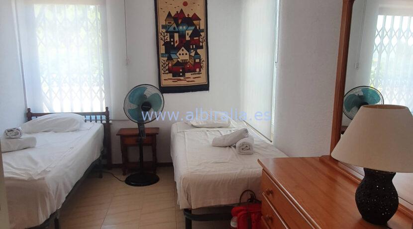 villa dividida en dos partes para alquiler vacacional en el Albir
