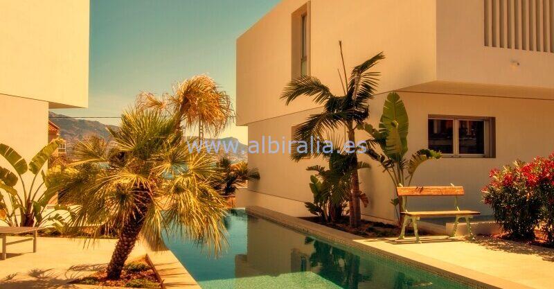 modern property with sea view long term rent