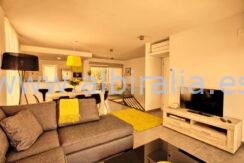 villa para alquilar con vista al mar y 4 dormitorios en el albir