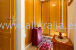 spacios property for sale with few terraces witg view over albir
