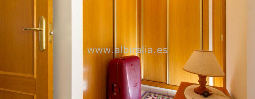 spacios property for sale with few terraces witg view over albir