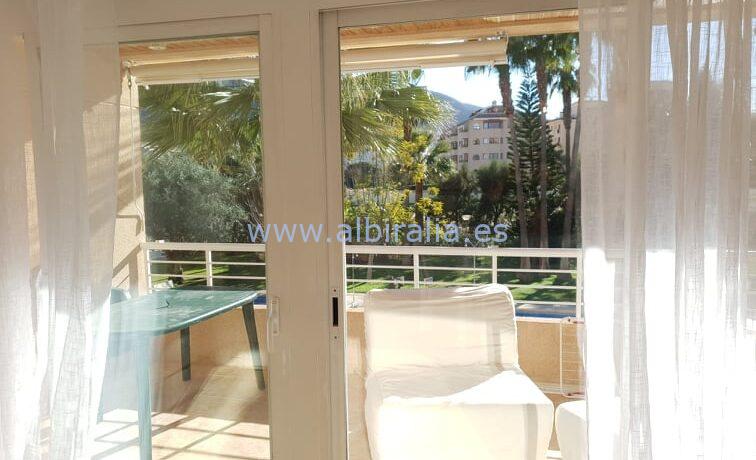 apartment close to golf court in Albir for rent