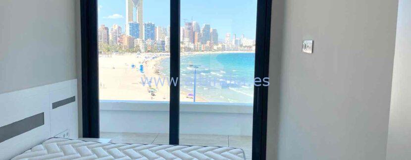 exclusive penthouse property offers panoramic Mediterranean sea views from Poniente Beach