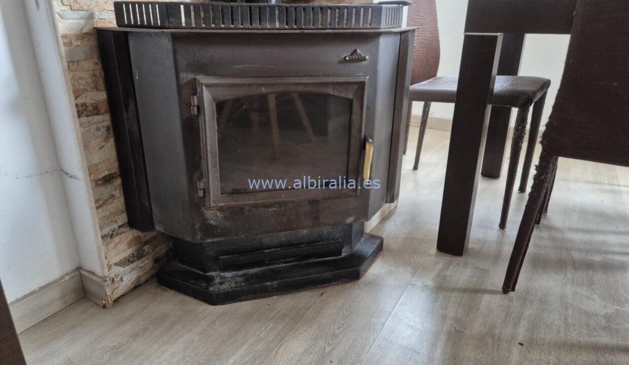 house with fireplace in Albir Alicante for long term rent