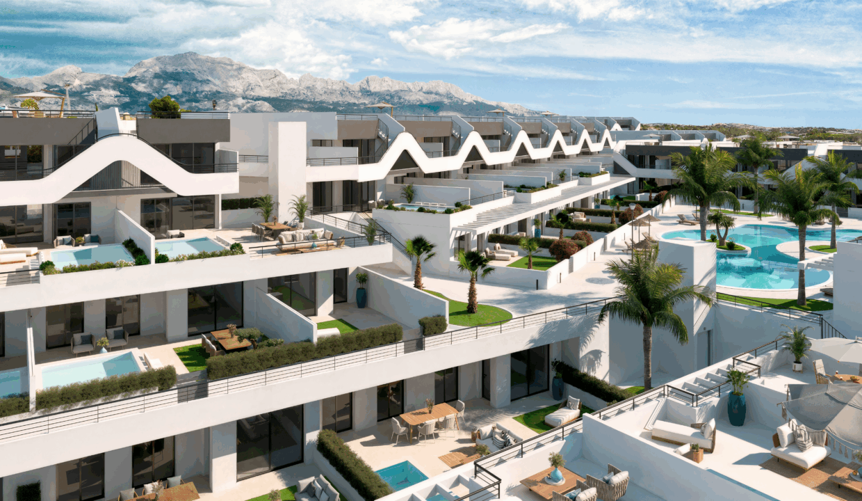 new build property for sale in Alfaz del Sol
