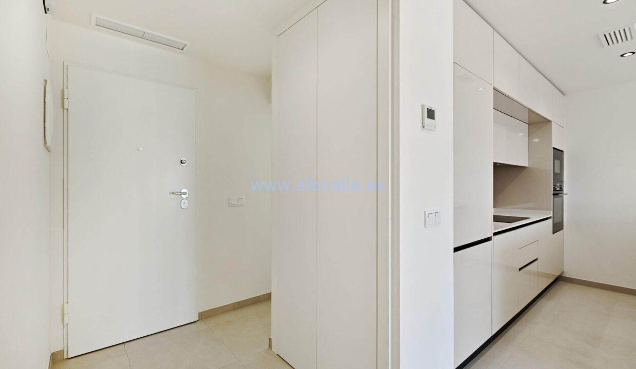 entrance-fitted-kitchen-new-build-apartment-torrevieja